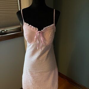 Barbie inspired No Boundaries Pink Mini Summer Dress Size Small NWT 🩷